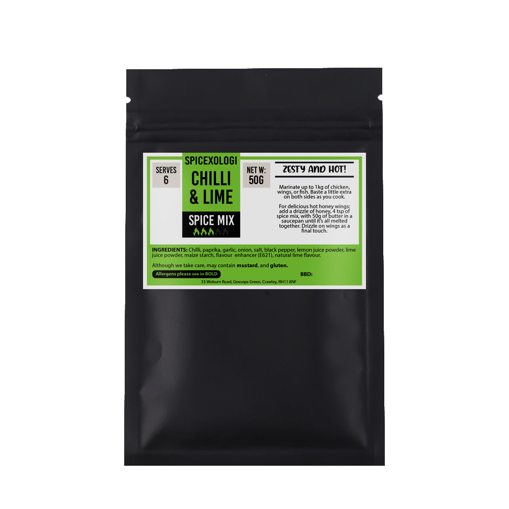 Chilli and Lime Spice Rub - 50g