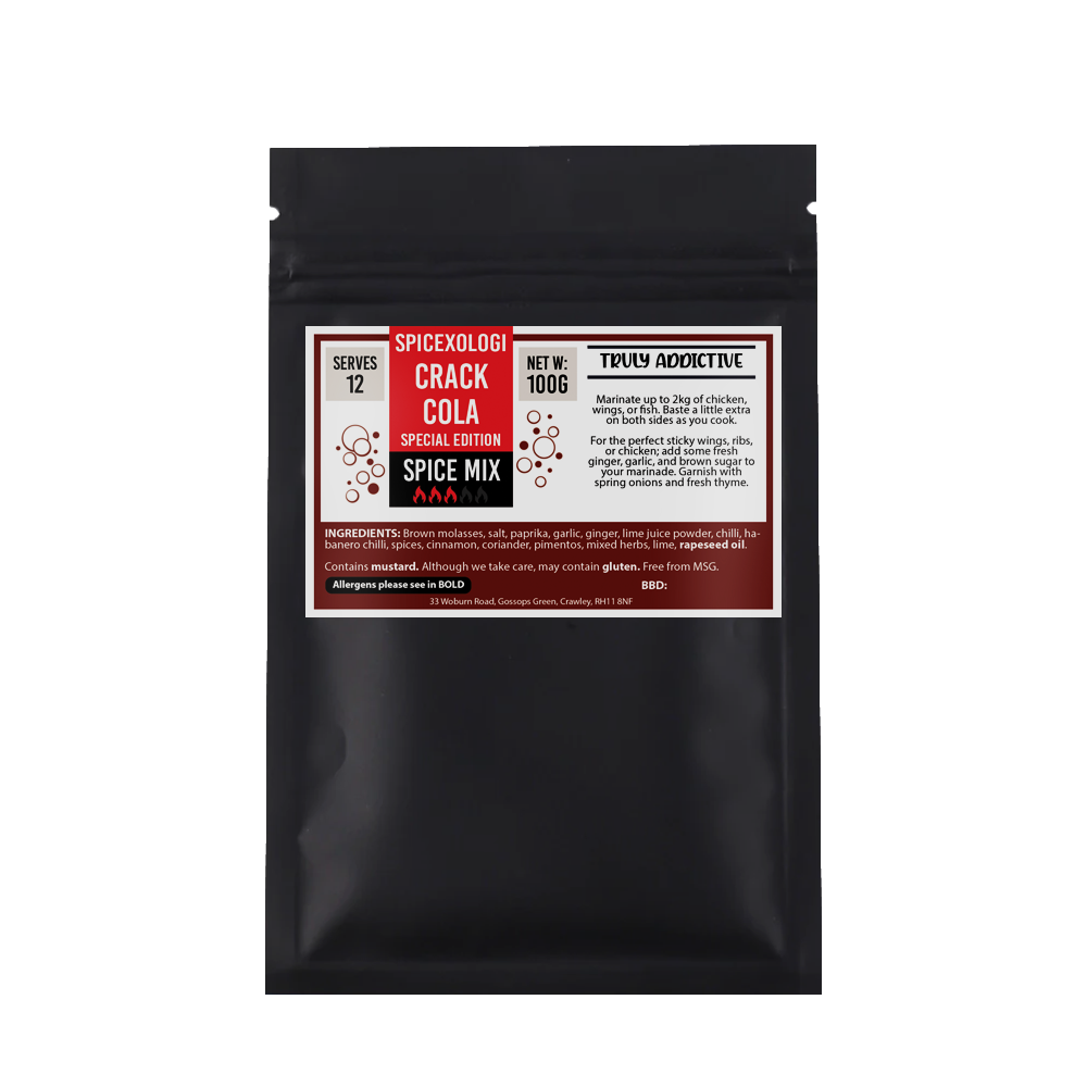 Crack Cola Spice Rub - 100g