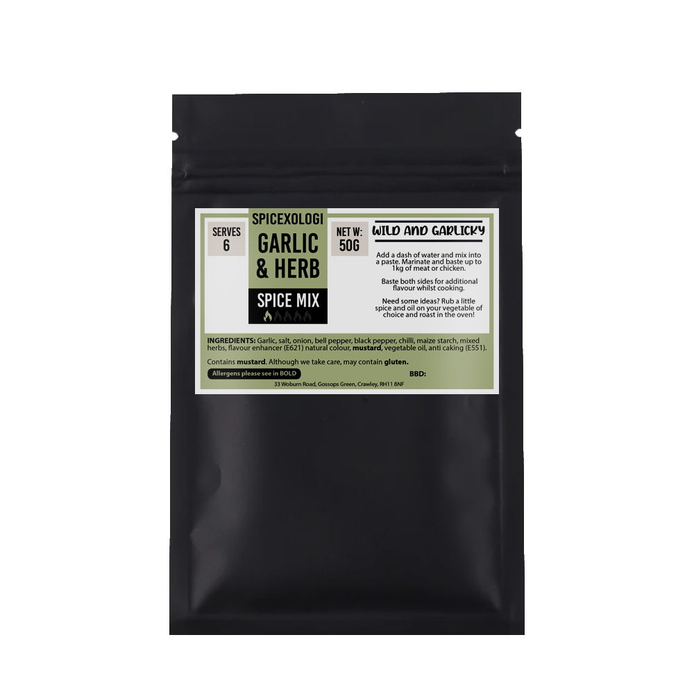 Garlic and Herb Spice Rub - 50g