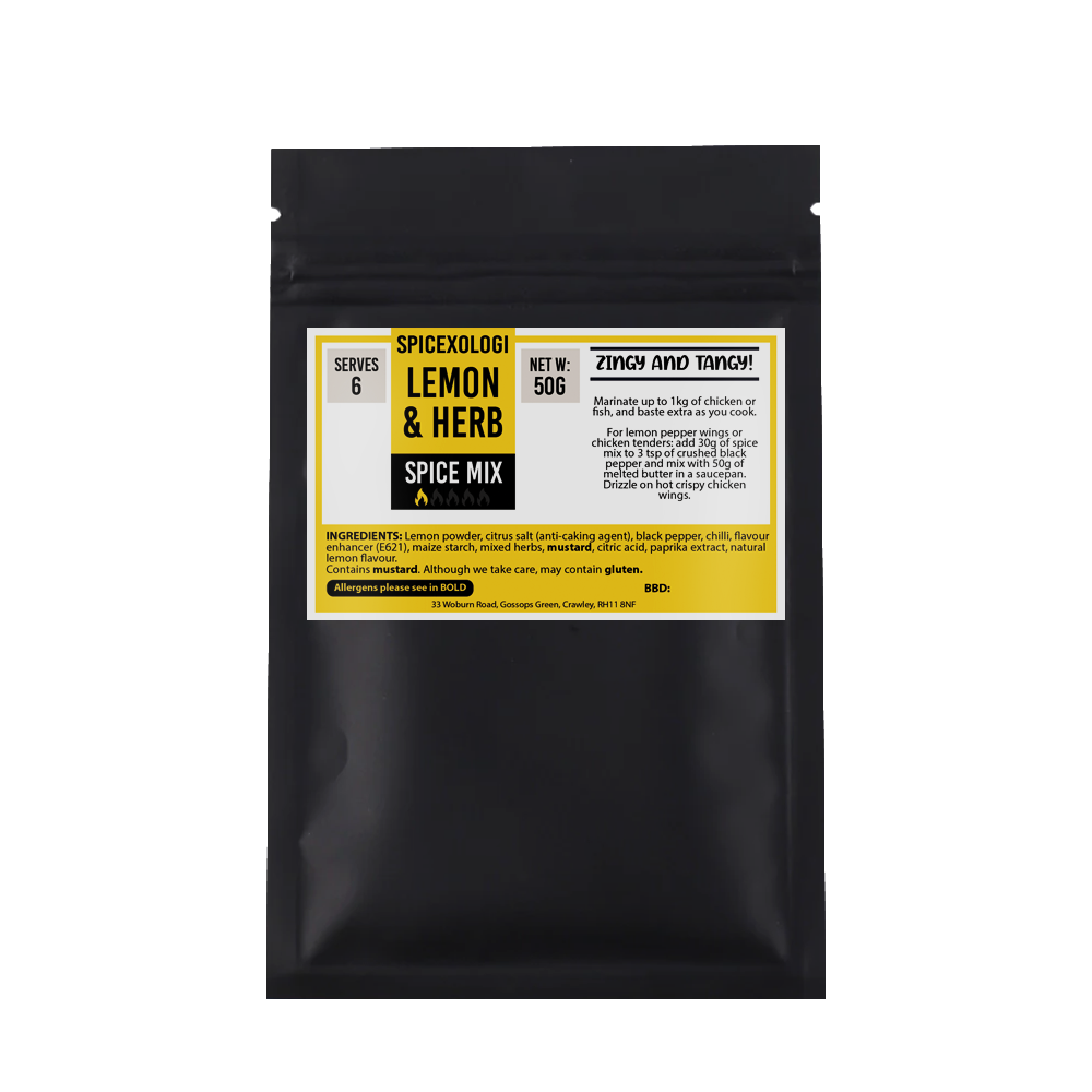 Lemon and Herb Spice Rub - 50g